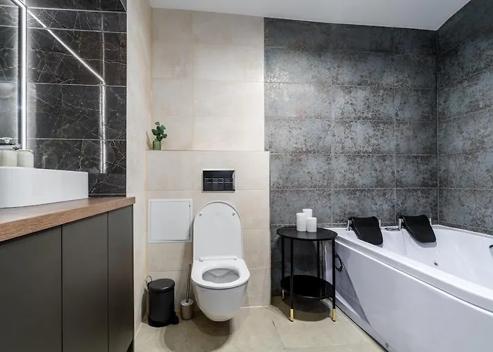 아파트 Old Town Jacuzzi *